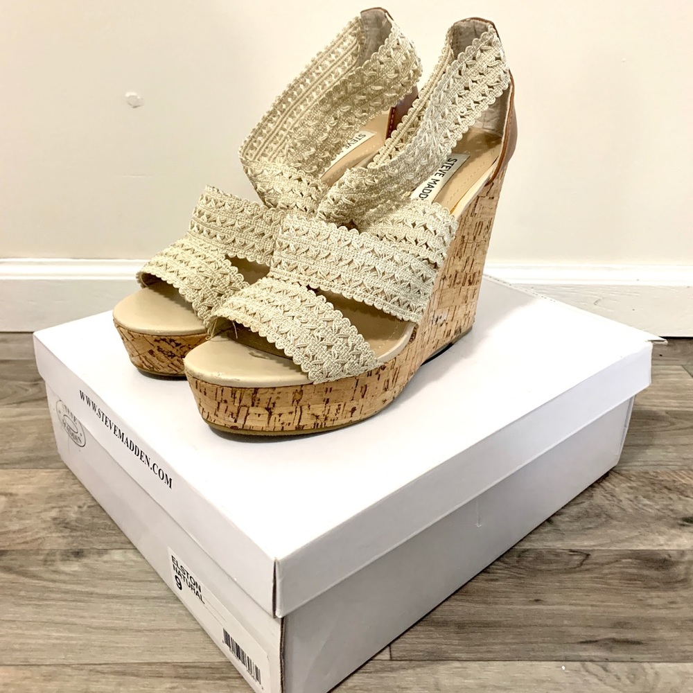 Tan wedges
